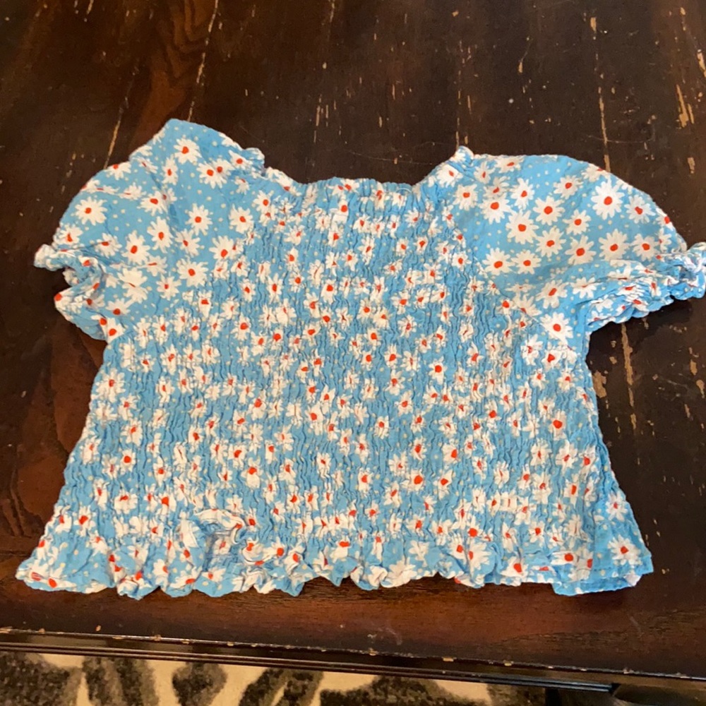 Daisy smocked top ZARA 18-24 months